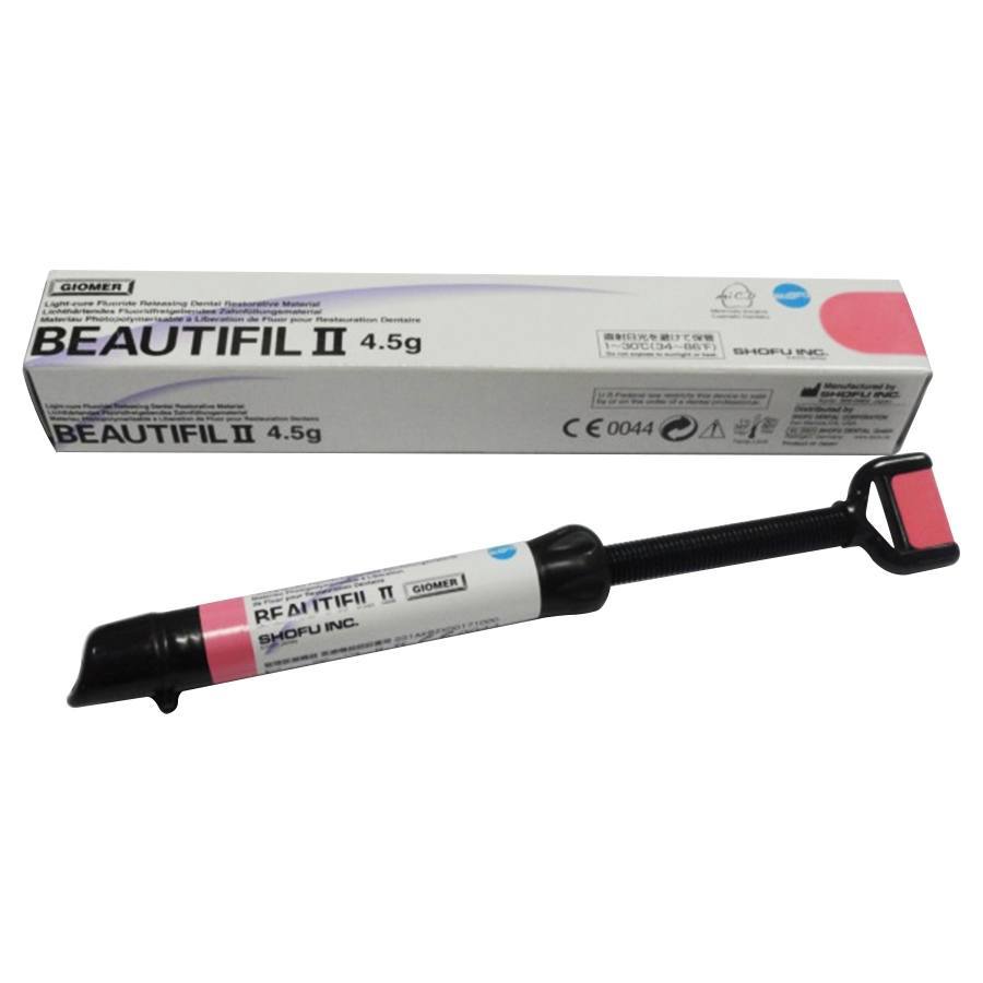 Shofu Dental 1409 Beautifil II Universal Nano Hybrid Composite Syringe 4.5 Gm B2 Shofu Dental 1409 Beautifil II Universal Nano Hybrid Composite Syringe 4.5 Gm B2